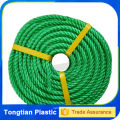 High quality 3 inch 3 strands plastic rope for shiping